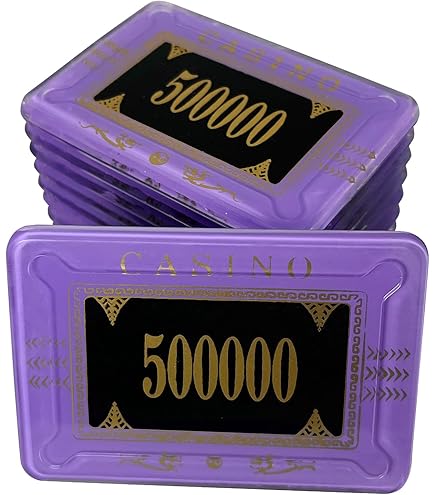 Amazon | MRC 5個 金種 長方形 ポーカーチッププラーク $100000